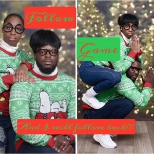 Festive Green Holiday Sweater Party Lights Pullover